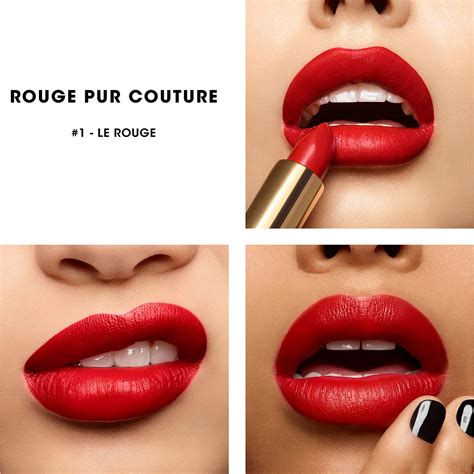 ysl rouge pur couture satin lipstick swatches|YSL rouge pur couture shades.